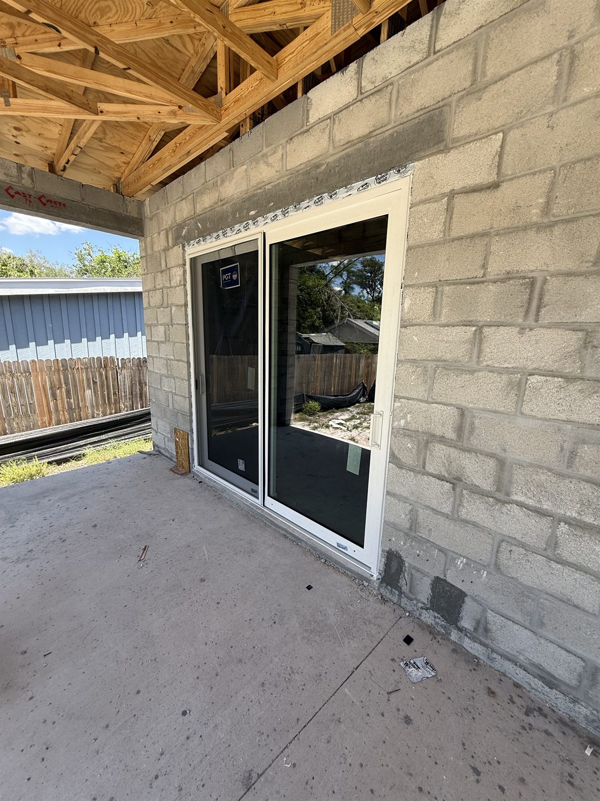 Door installation by 3DCON LLC in the Tampa Bay area